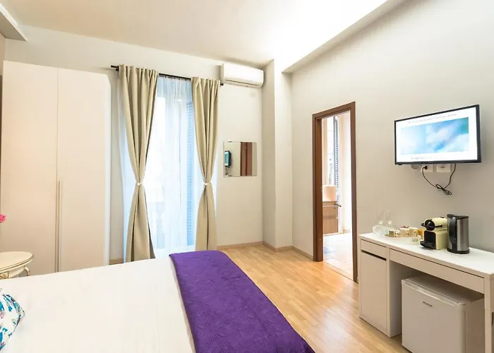 Oda ve Kahvaltı Bq House Milizie Luxury Roma